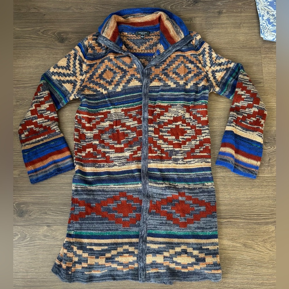 Spense Knits Boho Hippie Cardigan Size Large